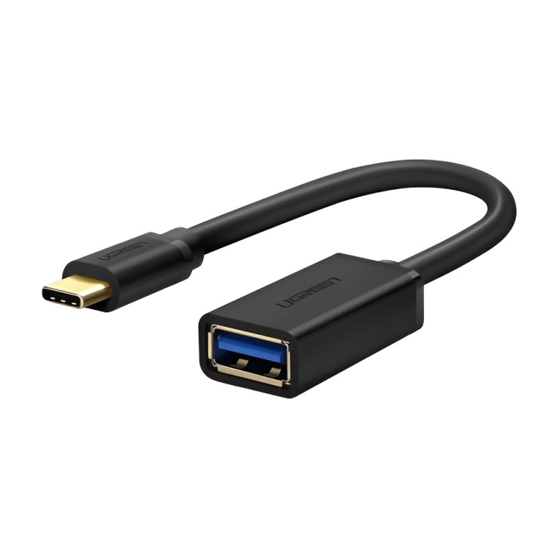 UGREEN Adapter OTG Type-C 3.1 to USB 3.0 0.15M US154, Black