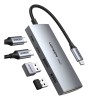 UGREEN HUB 4in1 Type-C 3.0 to 2*Type-C 3.2 + 2*USB 3.1 CM480, Silver