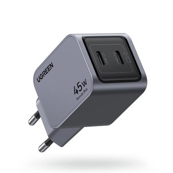 UGREEN Nexode GaN Pro Charger 2*Type-C 45W PD X707, Black