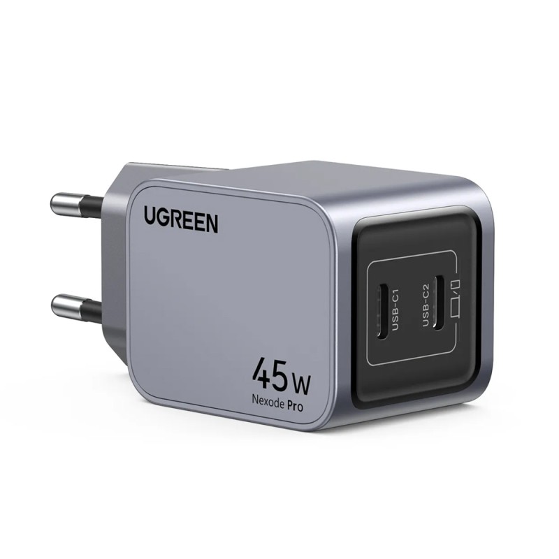 UGREEN Nexode GaN Pro Charger 2*Type-C 45W PD X707, Black