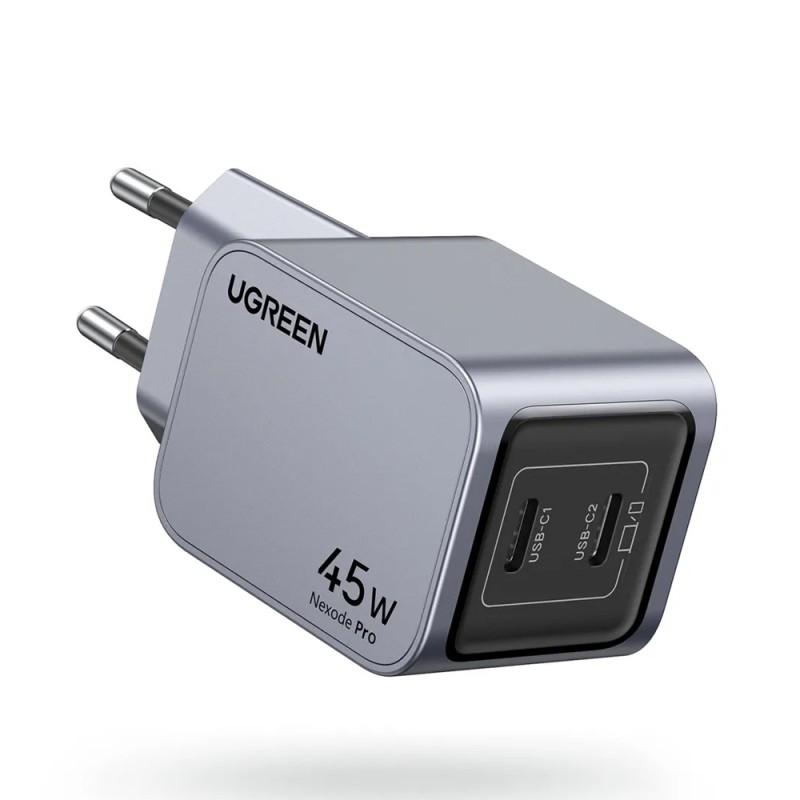 UGREEN Nexode GaN Pro Charger 2*Type-C 45W PD X707, Black