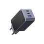 UGREEN Nexode GaN Air Mini Charger 2*Type-C+USB-A 65W X553, Black