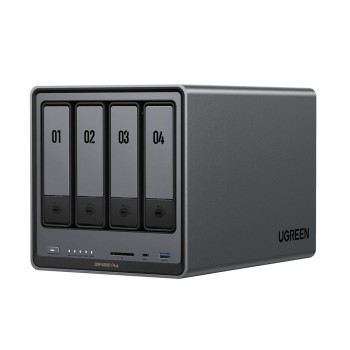 UGREEN Network Attached Storage DXP4800 Plus 4-Bay (Diskless) EU, Black