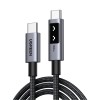 UGREEN Cable Uno Series Type-C to Type-C Fast Charging 5A/100W, 1M, Black | L509