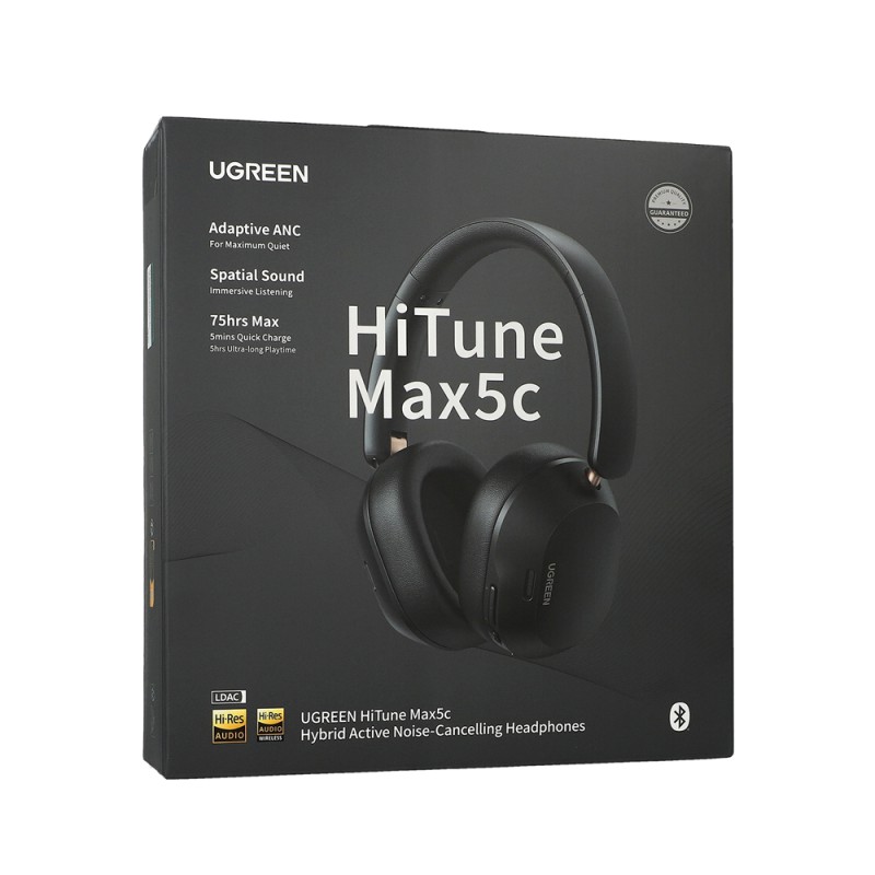 UGREEN Headphones HiTune Max5c Hybrid ANC | HP203, Black