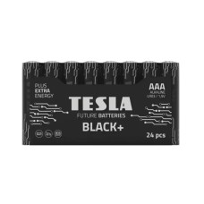 TESLA Batteries AAA LR3 Alkaline 24 pcs Pack Shrink