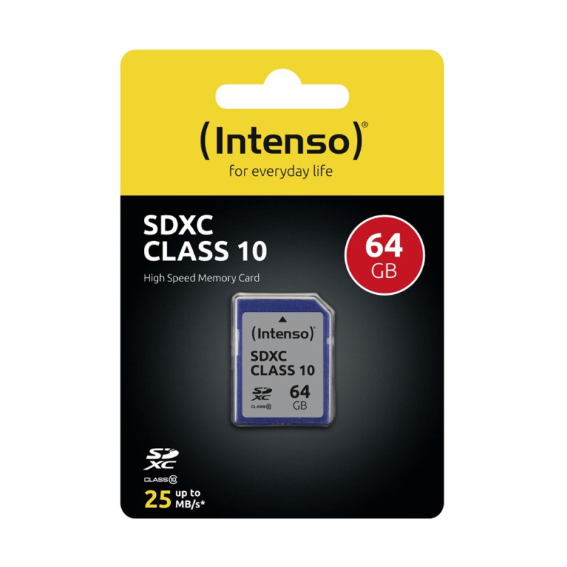 Intenso® Secure Digital Cards SD, 64 GB, Class 10
