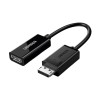 UGREEN Adapter DP-M to HDMI-F 4K@60Hz with Audio 0.25M MM137, Black