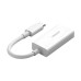 UGREEN Adapter Type-C 3.0 to DisplayPort 4K*2K@60Hz 0.15M MM130, White