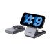 UGREEN 3-in-1 Magnetic Wireless Charger Foldable Qi2 15W, Grey