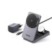 UGREEN 3-in-1 Magnetic Wireless Charger Foldable Qi2 15W, Grey