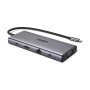 UGREEN HUB 11in1 Type-C to HDMI 4K@60Hz + VGA + 2*USB-C 3.2 + USB-A3.2 + USB-A3.0 + SD/TF + Gigabit RJ45 + 3.5mm + PD 100W | CM639