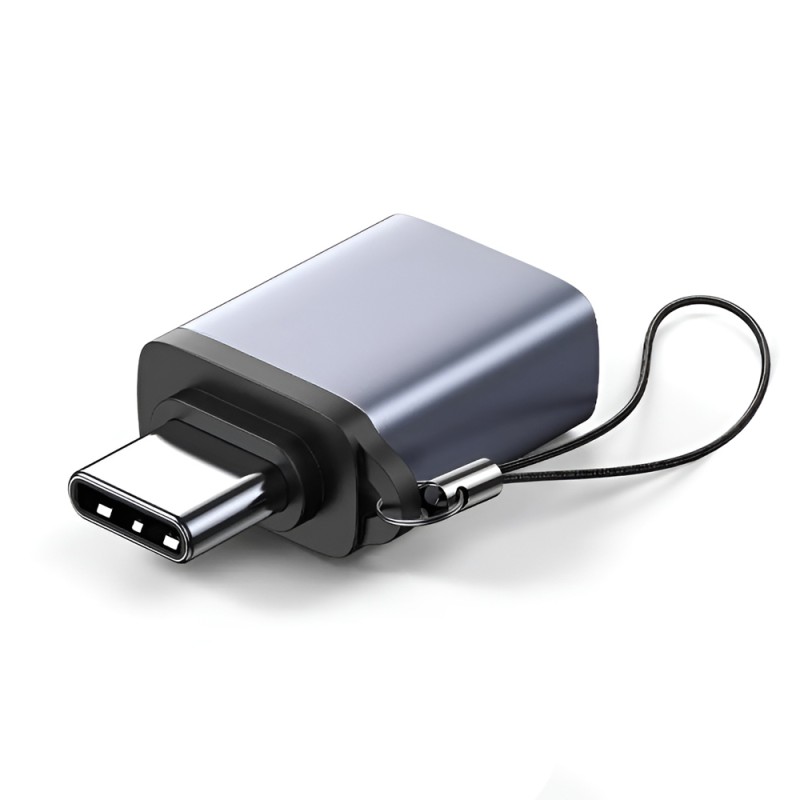 UGREEN Adapter OTG Type-C 3.1 to USB-A 3.0, up to 5Gbps US270, Space Gray