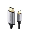 UGREEN Cable Type-C to HDMI 4K@60Hz Compatible with Thunderbolt 3 1.5M MM142, Gray 