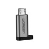 UGREEN Adapter Type-C 2.0 to Micro USB 2.0, up to 480 Mbps US282, Gray