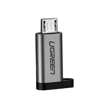 UGREEN Adapter Type-C 2.0 to Micro USB 2.0, up to 480 Mbps US282, Gray