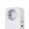 UGREEN Power Strip 2 Plug + 2*USB-A + 1*USB-C, 30W DigiNest Life EU CD280, White