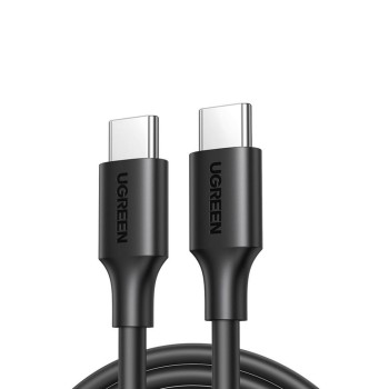 UGREEN Cable Type-C to Type-C TPE 1m 480Mbps 3A 60W US286, Black