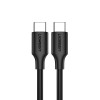 UGREEN Cable Type-C to Type-C TPE 1.5m 480Mbps 3A 60W US286, Black