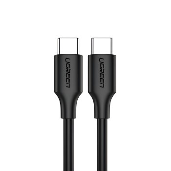 UGREEN Cable Type-C to Type-C TPE 1.5m 480Mbps 3A 60W US286, Black