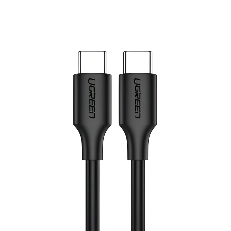 UGREEN Cable Type-C to Type-C TPE 1.5m 480Mbps 3A 60W US286, Black