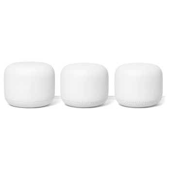 Google Nest WiFi Router and Point (3 pack) White