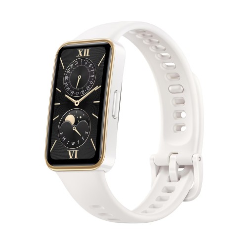 Huawei Band 9, Fluoroelastomer Strap Dawn, White