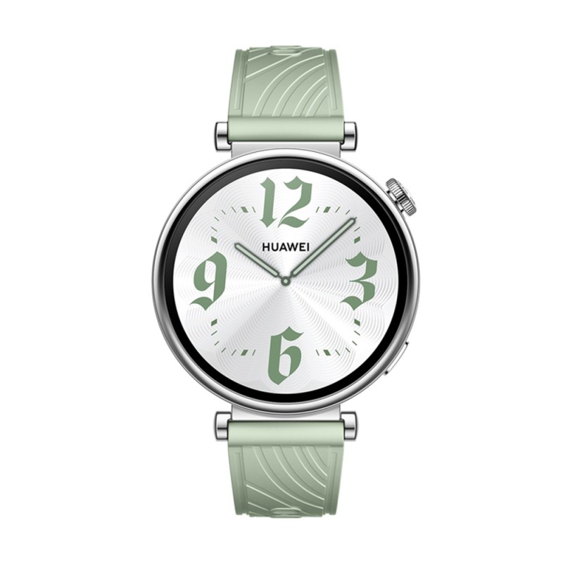 Huawei Watch GT 4, 41mm, Green Fluoroelastomer Strap