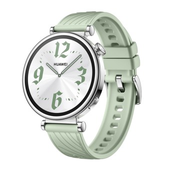 Huawei Watch GT 4, 41mm, Green Fluoroelastomer Strap