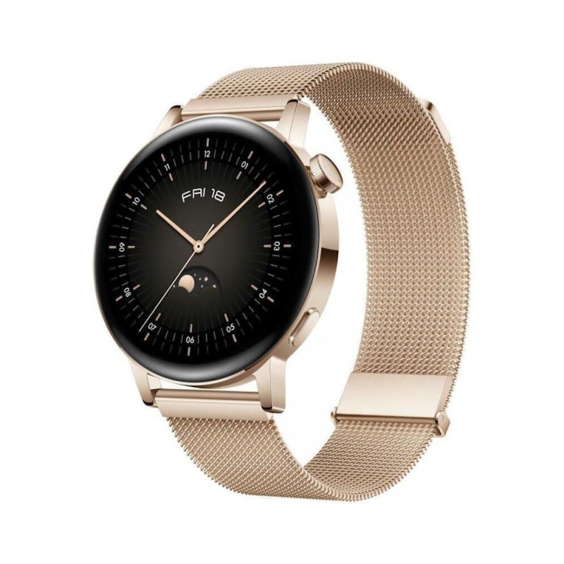 Huawei Watch GT3 42mm, Gold Stainless Steel Case