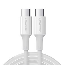 UGREEN Cable Type-C 2.0 to Type-C 2.0 5A 100W 1M, White | US300