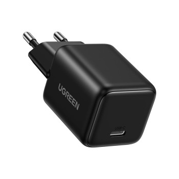 UGREEN Wall Charger GaN Type-C 3A 30W QC4.0 X513, Black