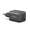 UGREEN Wall Charger GaN 1*USB-A, 1*Type-C, 20W QC3.0, X514, Black