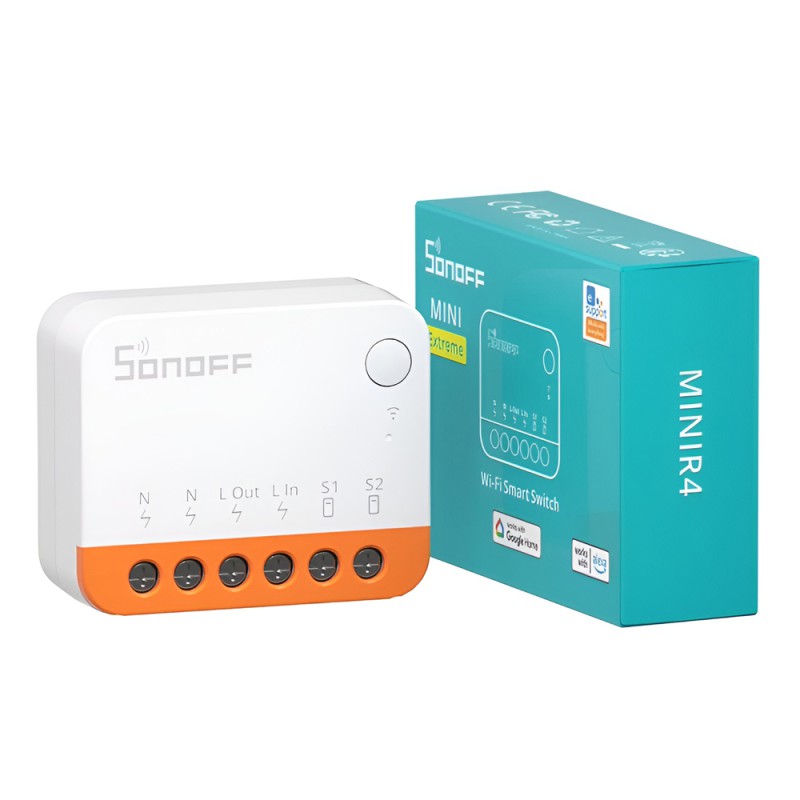 Sonoff Wi-Fi Smart Switch MINIR4 Extreme (Neutral Required)