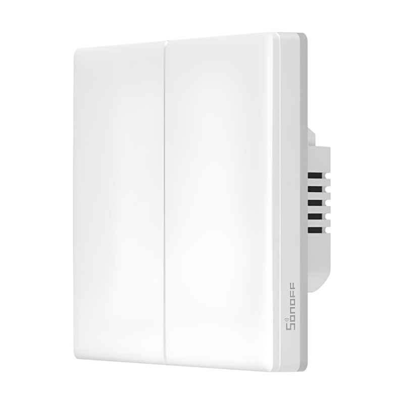 Sonoff Wi-Fi Smart Touch Wall Switch TX Ultimate 2-Gang (Neutral Wire), White