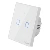 Sonoff Wi-Fi Smart Touch Wall Switch TX Series 2-Gang (Neutral Wire), White