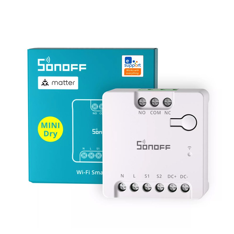 Sonoff Matter Over Wi-Fi Smart Switch MINI-D Dry Contact Relay