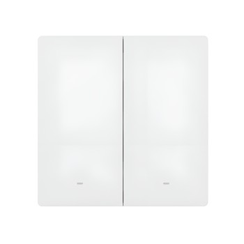Sonoff Zigbee Smart Wall Switch SwitchMan M5 2-Gang (Neutral Optional), White
