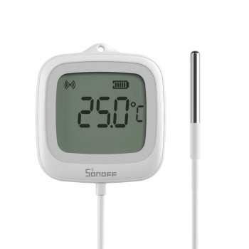 Sonoff Zigbee LCD Smart Thermometer IP65 (Probe Version) (SNZB-02LD)