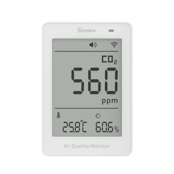 Sonoff Matter Over Wi-Fi Air Quality Monitor AirGuard CO2 (SAWF-08P)