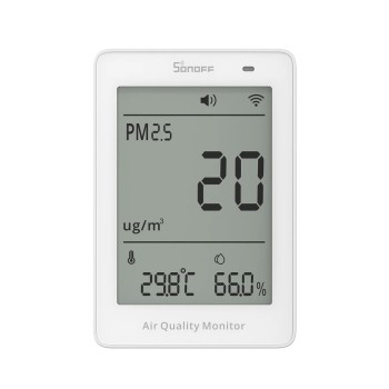 Sonoff Matter Over Wi-Fi Air Quality Monitor AirGuard PM2.5 / PM10 (SAWF-07P)