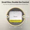 Sonoff Zigbee Smart Switch MINI-ZB2GS-L Mini Duo 2-Gang (No Neutral Required)