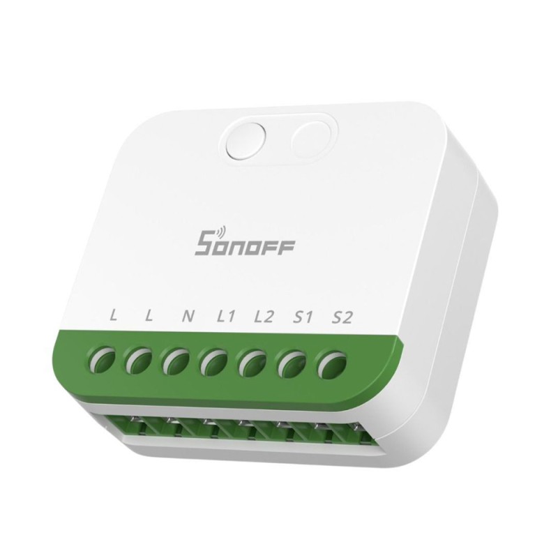 Sonoff Matter Over Wi-Fi Smart Switch MINI-2GS Mini Duo 2-Gang (Neutral Required)