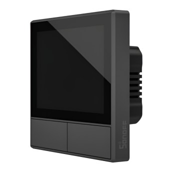 Sonoff Wi-Fi Dual-Channel Smart Scene Wall Switch NSPanel (Neutral Wire), Black