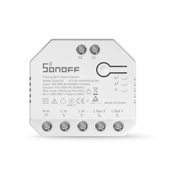 Sonoff Wi-Fi 2-Gang Smart Switch DUALR3 Lite