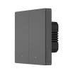Sonoff Wi-Fi Smart Wall Switch SwitchMan M5 2-Gang (Neutral Wire), Dim Gray