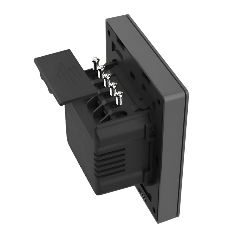 Sonoff Wi-Fi Smart Wall Switch SwitchMan M5 2-Gang (Neutral Wire), Dim Gray