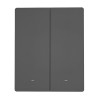 Sonoff Wi-Fi Smart Wall Switch SwitchMan M5 2-Gang (Neutral Wire), Dim Gray