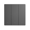 Sonoff Wi-Fi Smart Wall Switch SwitchMan M5 3 Gang (Neutral Wire), Dim Gray