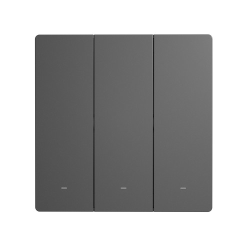 Sonoff Wi-Fi Smart Wall Switch SwitchMan M5 3 Gang (Neutral Wire), Dim Gray